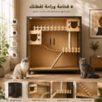 ⁦بيت خشبي للقطط⁩ - الصورة ⁦2⁩
